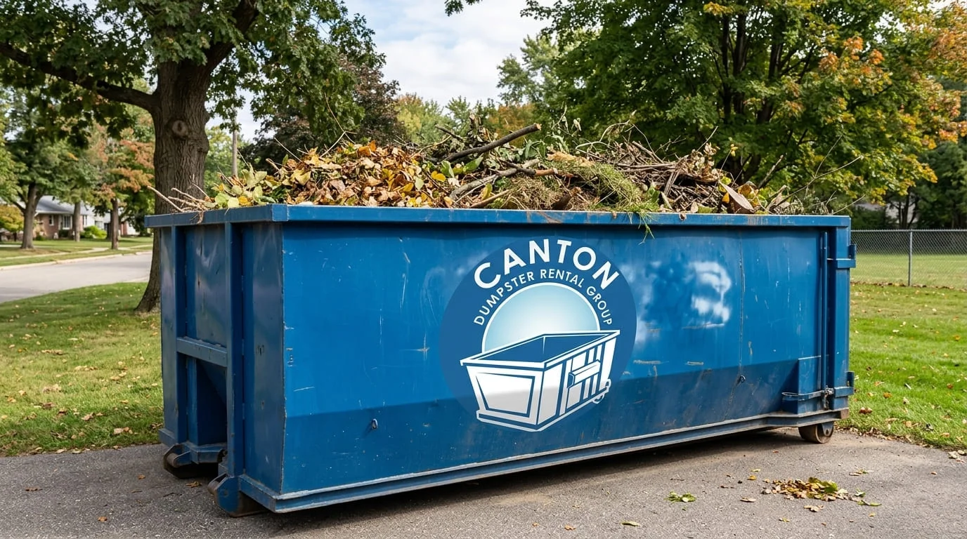 Yard Waste Dumpster Rental Canton GA-img